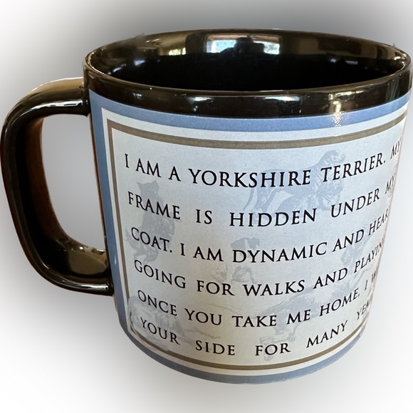 Yorkshire Terrier Mug | EUC | Perfect for the Yorkie Lover ❤️! Clean!!! - Picture 2 of 8